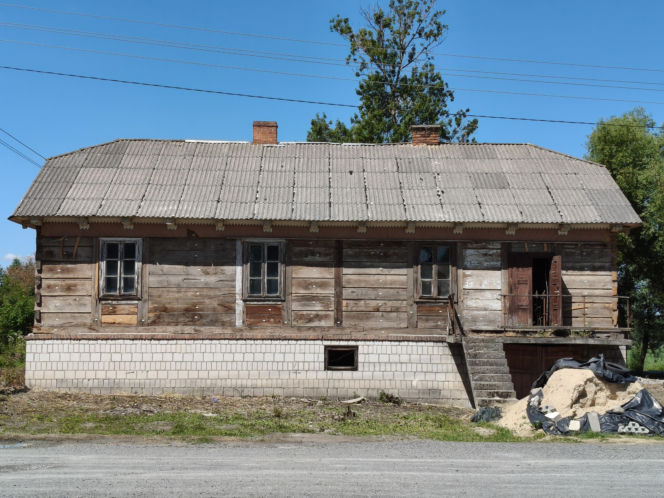 Plebania przed demontażem