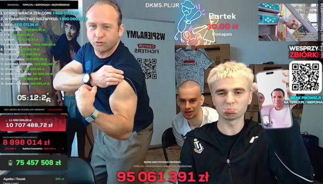 Najciekawsze akcje podczas streama Łatwoganga