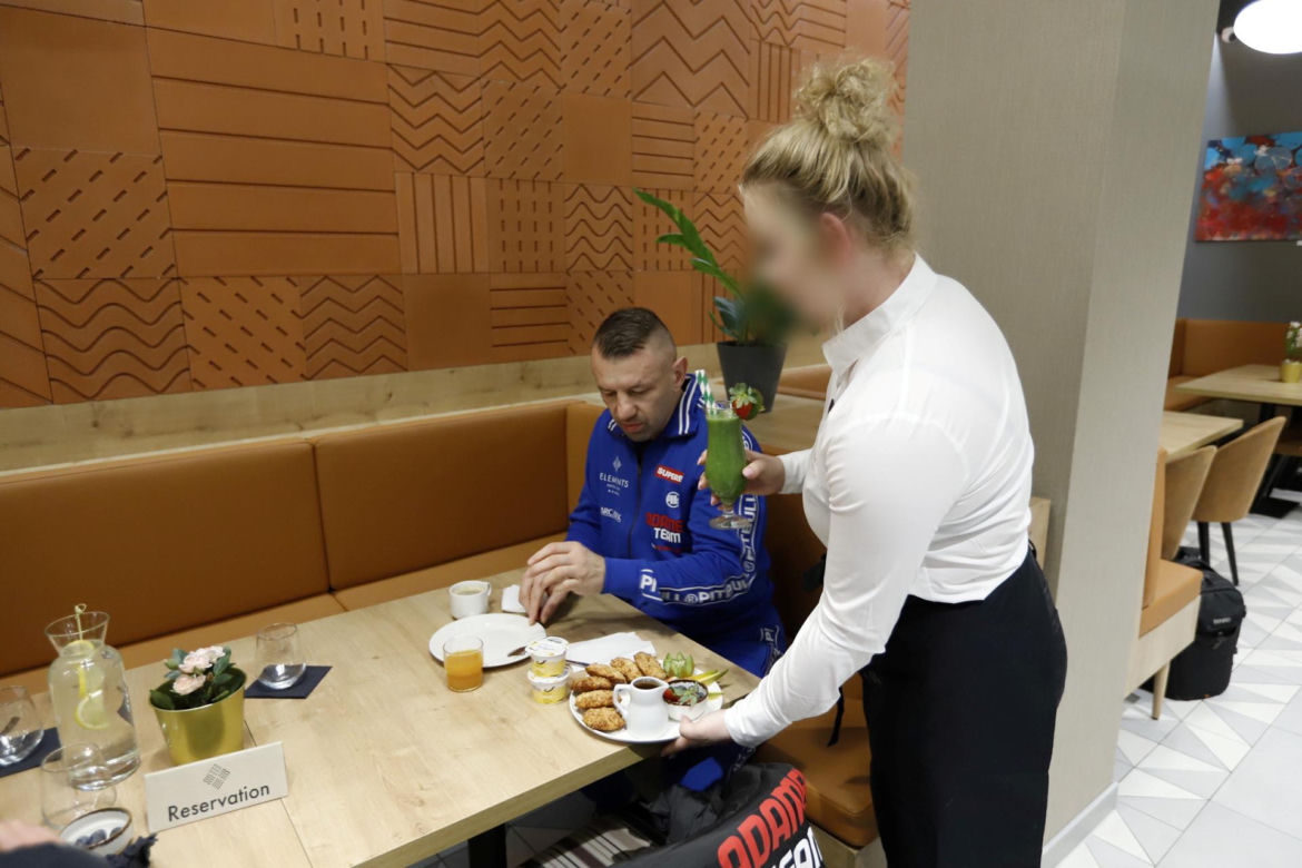 Tomasz Adamek wolał placki od pączka