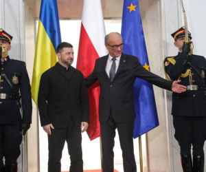 Wołodymyr Zełenski w polskim Sejmie