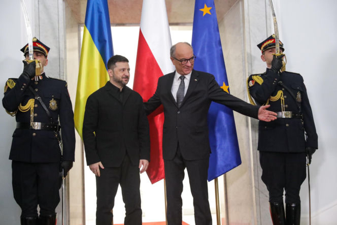 Wołodymyr Zełenski w polskim Sejmie