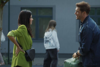 M jak miłość, odcinek 1909. Iza (Adriana Kalska), Marcin (Mikołaj Roznerski)