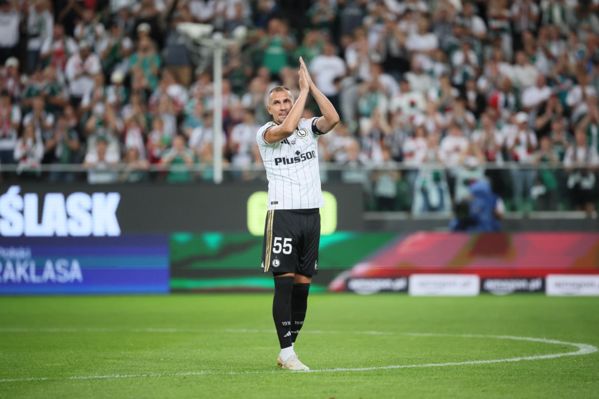 Artur Jędrzejczyk i jego ostatni mecz w Legii Warszawa