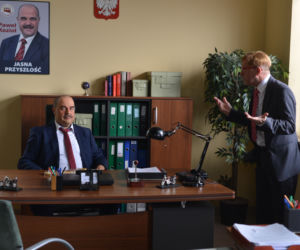 Ranczo 10 sezon odc. 122. Prezes Kozioł (Cezary Żak), Czerepach (Artur Barciś)