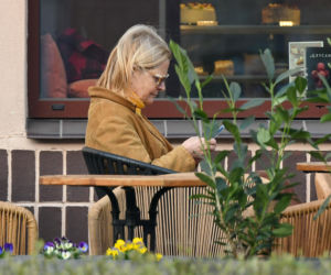 Barbara Bursztynowicz na słodkiej randce z mężem