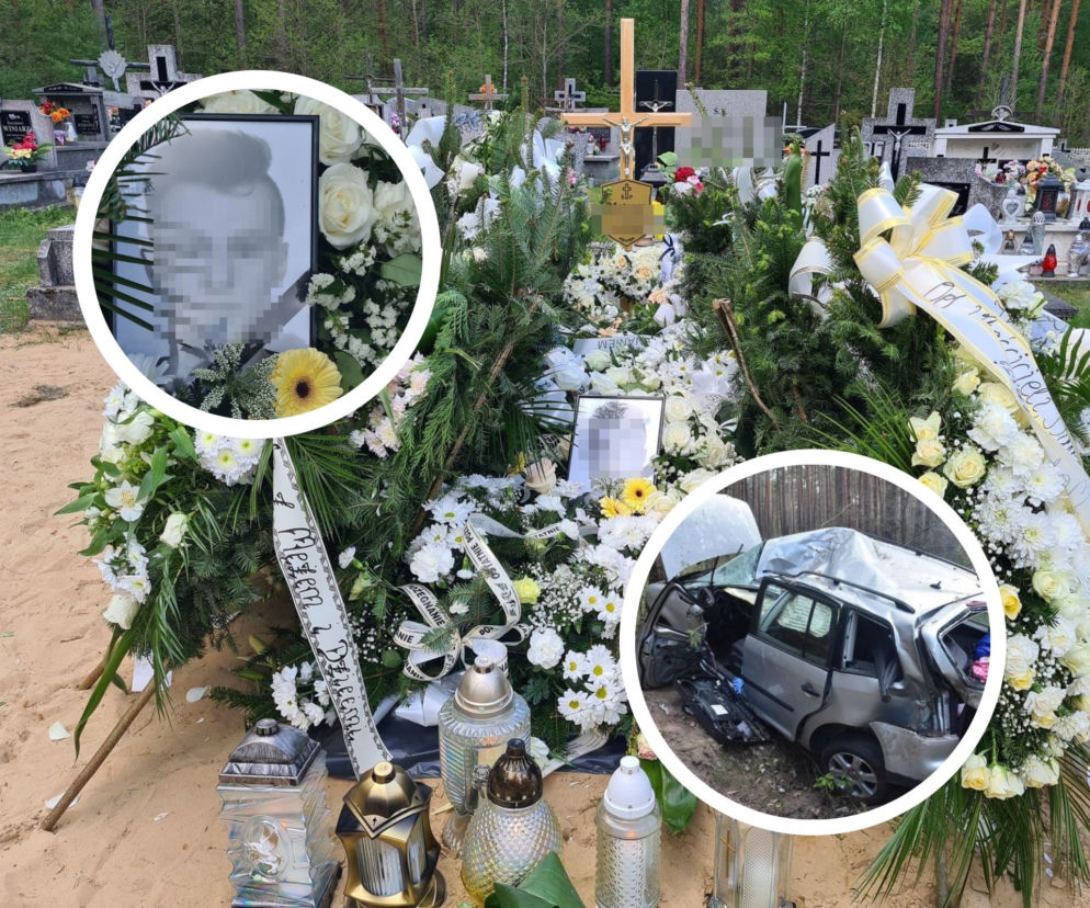 Bliscy pożegnali Mateusza, który zginął pędząc do pracy w Radawie [GALERIA]
