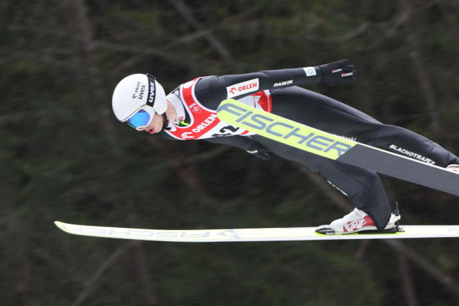 Utalentowany polski skoczek, Kacper Tomasiak