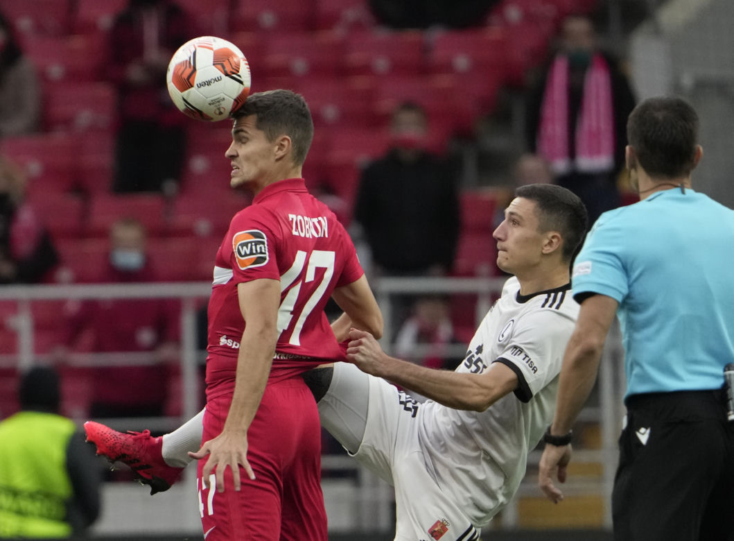 Mecz Spartak - Legia