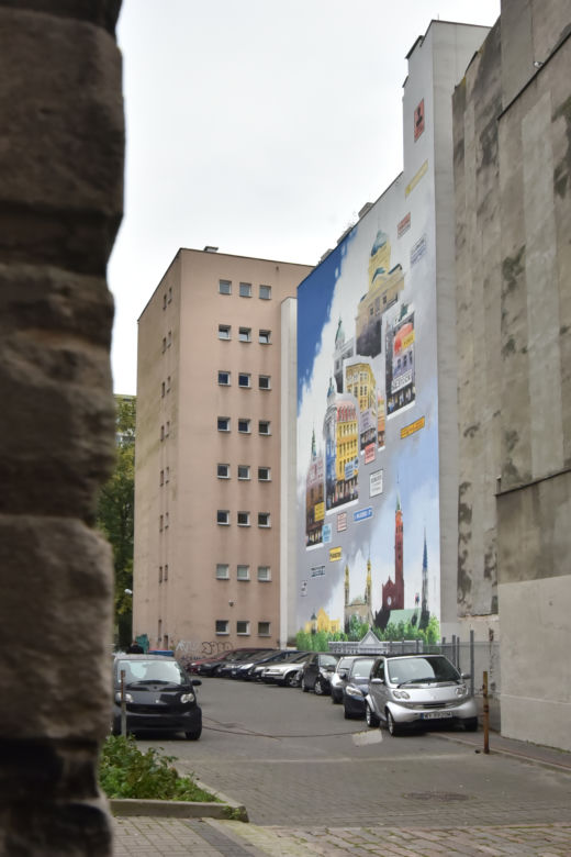 Nowy mural w Śródmieściu