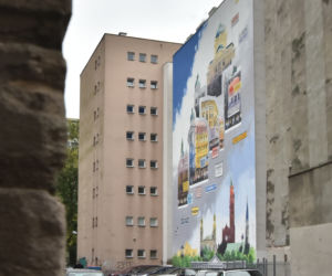 Nowy mural w Śródmieściu