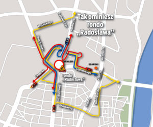 Już dziś drogowcy zamykają rondo Radosława. Sprawdź jak ominąć korki