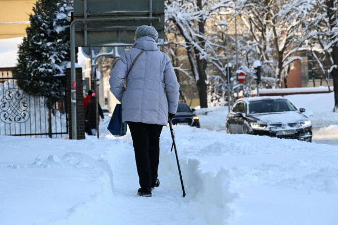 Słupsk pod śniegiem