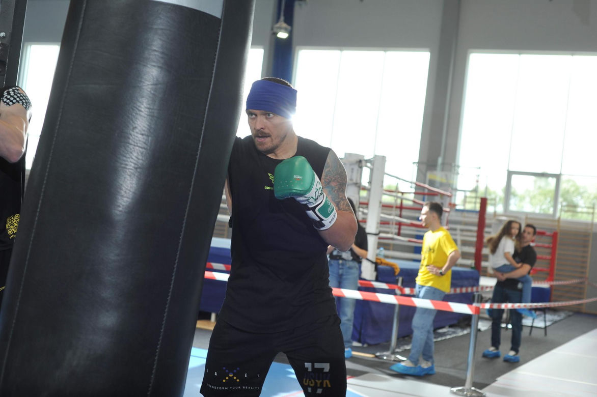 Tak do walki we Wrocławiu trenuje Ołeksandr Usyk. Byliśmy na jego treningu