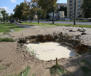 Poważna awaria wodociągowa na Pradze