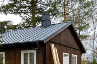 Domki fińskie na Polu Mokotowskim w Warszawie