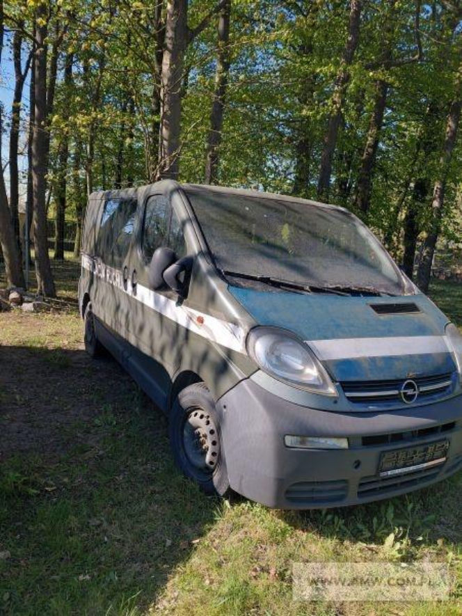 Samochód ogólnego przeznaczenia małej ładowności OPEL VIVARO 1,9 DTI F7BCA6