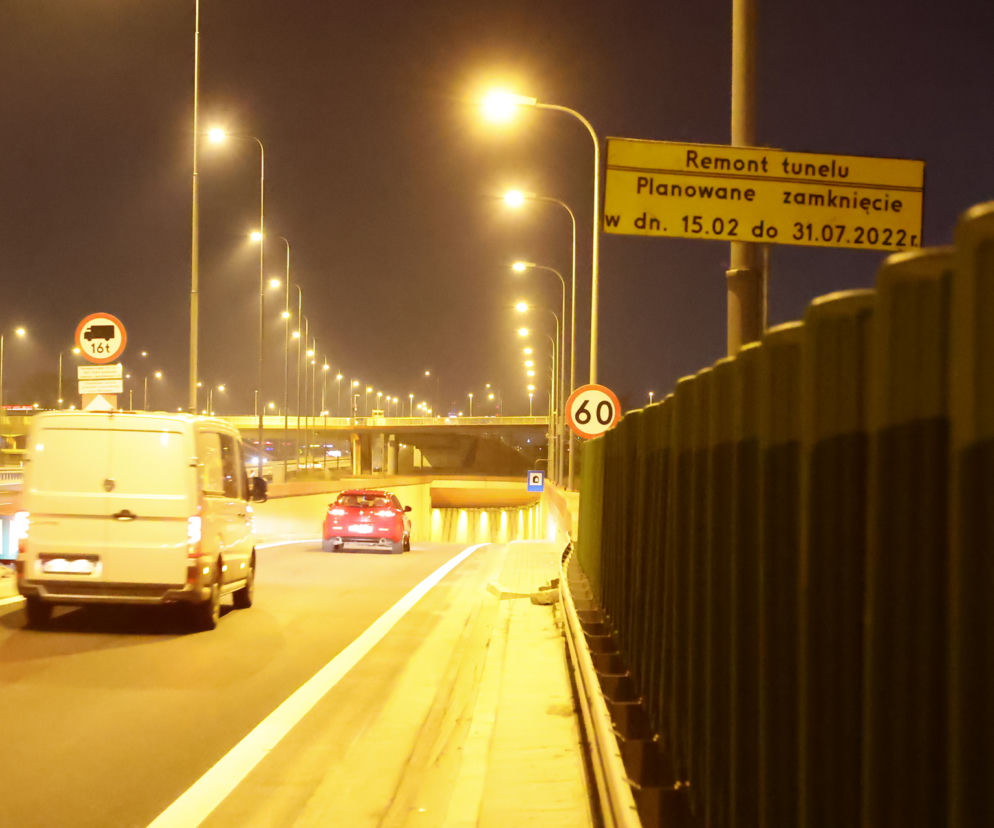 Nie dojedziesz na lotnisko! Drogowcy zamykają ważny tunel 