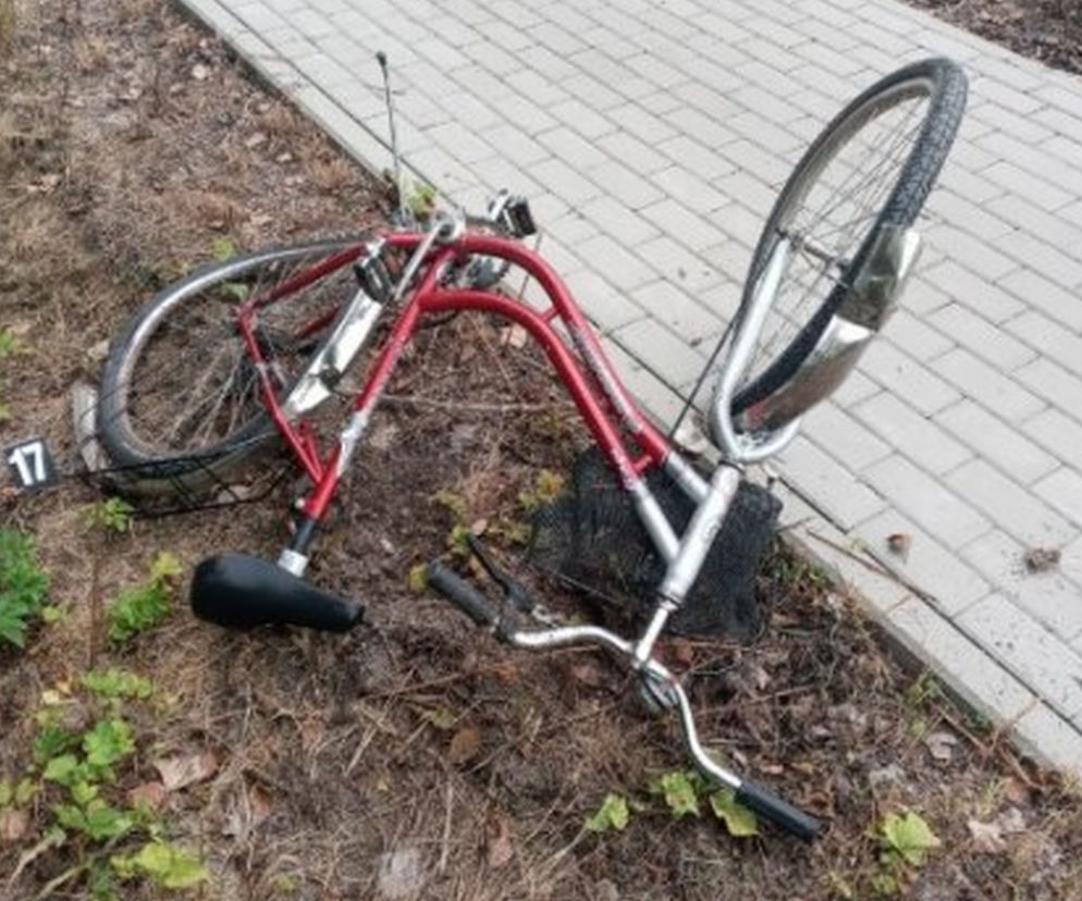 ŚMIERTELNY wypadek w Trzebieszowie. Rowerzystka wymusiła pierwszeństwo. 76-latka NIE ŻYJE [ZDJĘCIA]