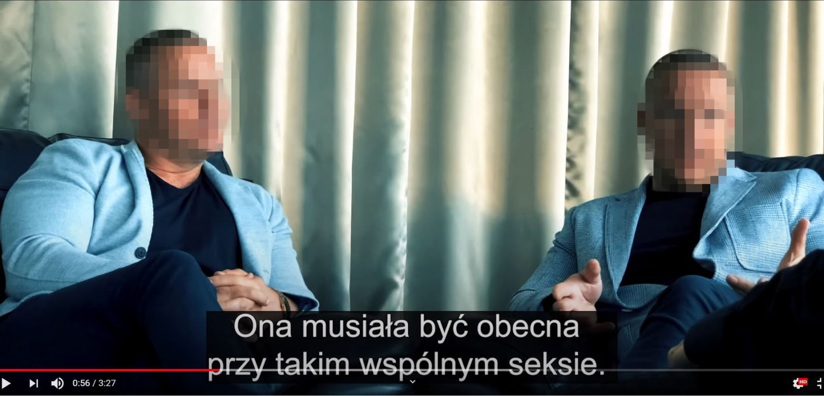 Kazał żonie patrzeć jak uprawia seks z inną