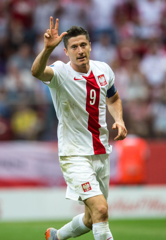 Tak Robert Lewandowski zmieniał się w reprezentacji Polski