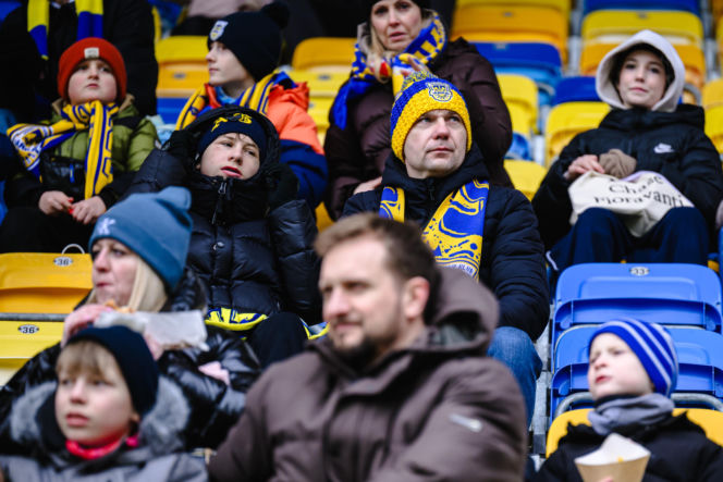 Arka Gdynia - GKS Katowice: Zdjęcia kibiców z meczu 22. kolejki PKO BP Ekstraklasy