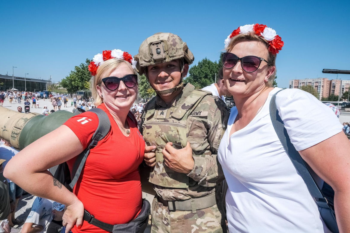 Piknik wojskowy w Warszawie