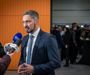 Otwarcie nowej hali produkcyjnej w Fabryce Broni Łucznik