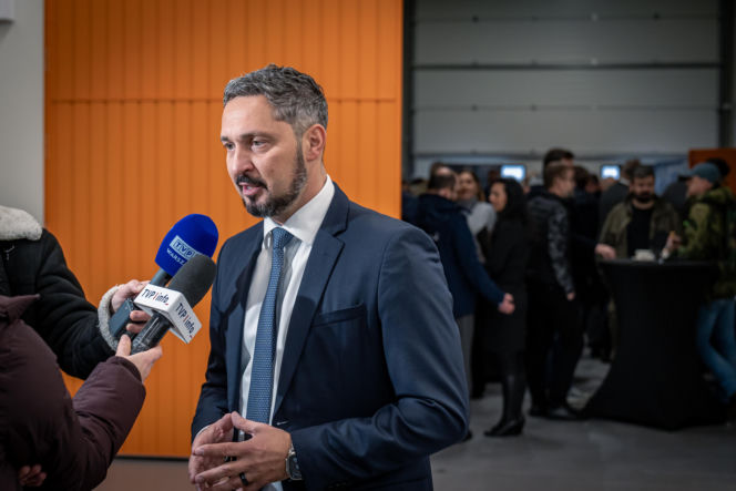 Otwarcie nowej hali produkcyjnej w Fabryce Broni "Łucznik"