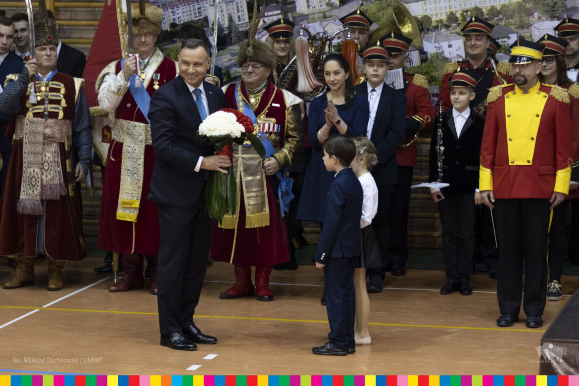 Prezydent RP Andrzej Duda w Kolnie