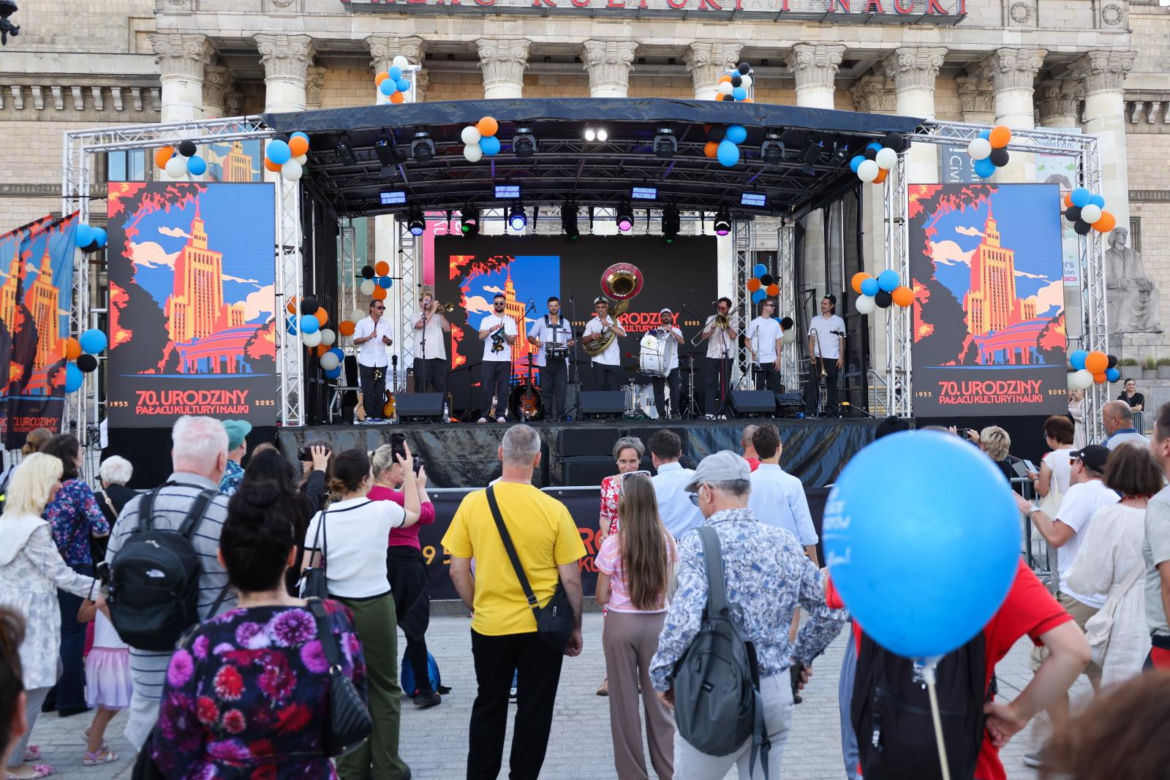 70. urodziny Pałacu Kultury i Nauki 