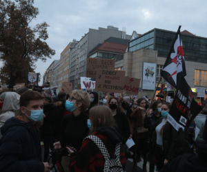 Strajk kobiet w Warszawie