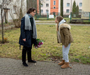Barwy szczęścia, odc. 2633: Kajtek (Jakub Dmochowski), Oliwka (Wiktoria Gąsiewska)