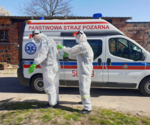 Tak służby przyjeżdżają po próbki