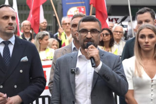 Manifestacja ROG w Warszawie. Żądali reparacji