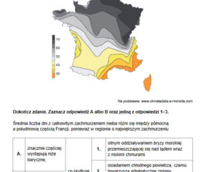 Matura rozszerzona 2022 geografia