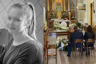 Pogrzeb Karoliny z Gocławia. Poruszające słowa kapłana. Rodzina zalała się łzami [ZAPIS RELACJI]