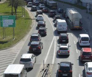 Utrudnienia w ruchu na Wisłostradzie