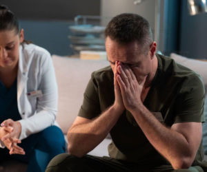 Na dobre i na złe odc. 980. Aleks/ Aleś (Paweł Małaszyński),  Iga Kaczorowska (Anna Szymańczyk)