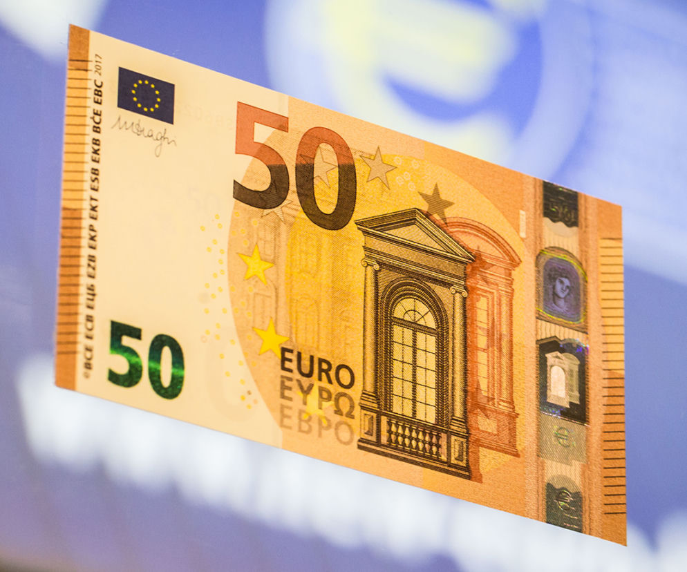 Nowy banknot 50 euro