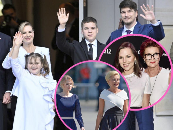Mamy ze świata polityki i ich dzieci: Marta Nawrocka, Agata Duda i Jolanta Kwaśniewska
