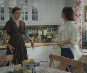 M jak miłość, odcinek 1894. Marysia (Małgorzata Pieńkowska), Natalka (Dominika Suchecka)