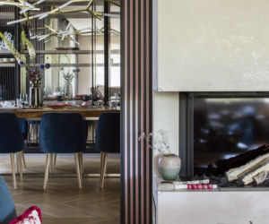 Ciemne kolory we wnętrzach - projekt Tissu Architecture