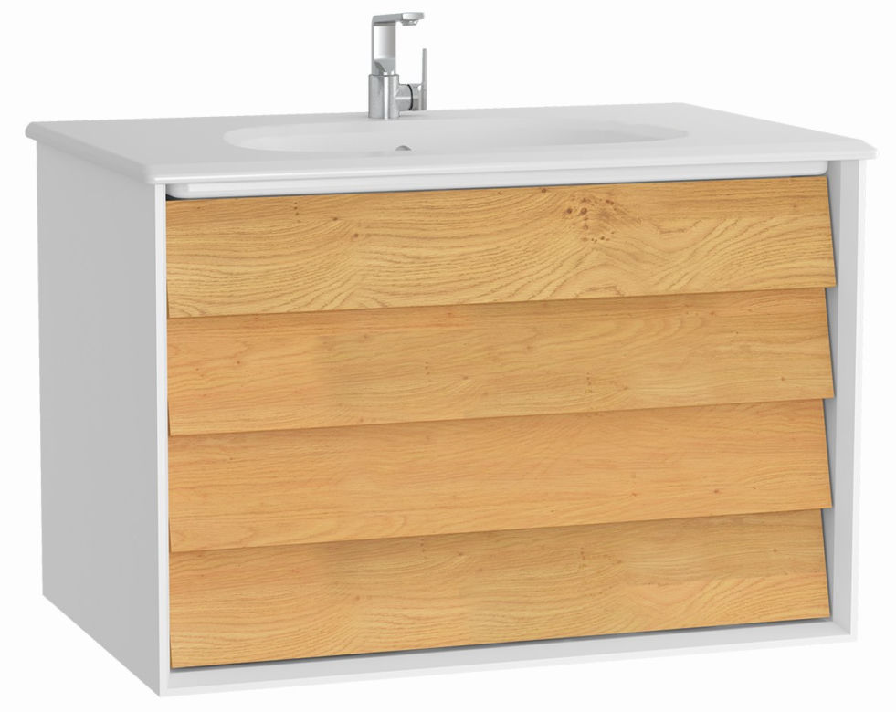 Meble łazienkowe Vitra Frame. Natura ujęta w ramy
