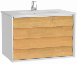 Meble łazienkowe Vitra Frame. Natura ujęta w ramy