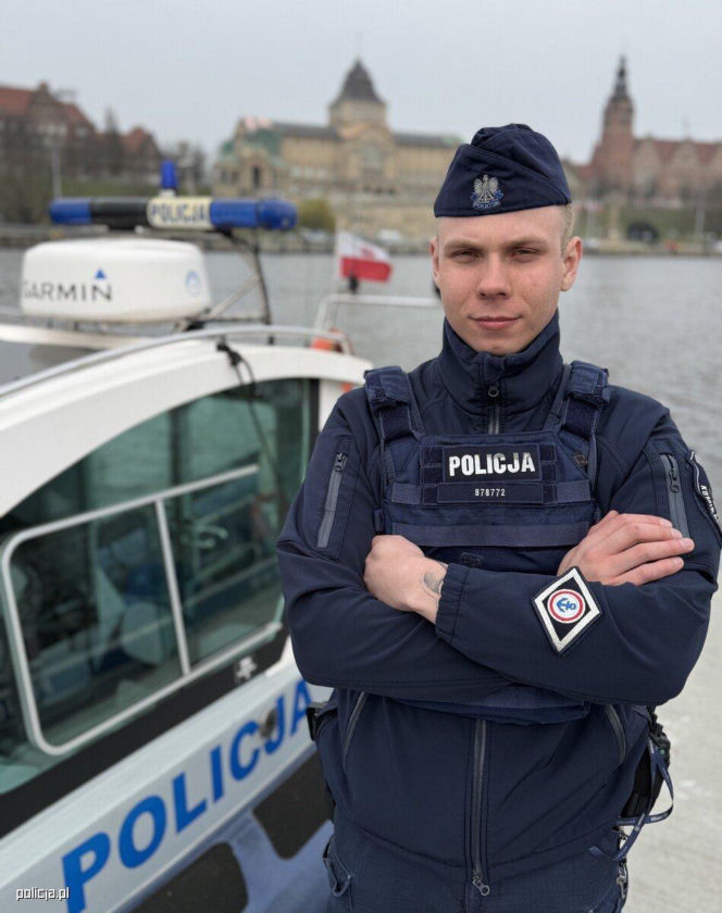 Zatrzymanie pijanego kierowcy w Szczecinie. Ujął go policjant po służbie