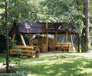 Miejsce wypoczynku w ogrodzie