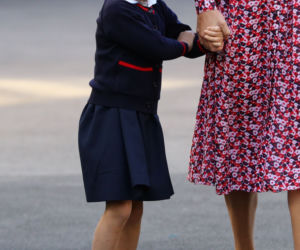 Księżńiczka Charlotte - pierwszy dzień w szkole