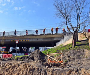Przebudowa Estakady Pomorskiej - kwiecień 2021