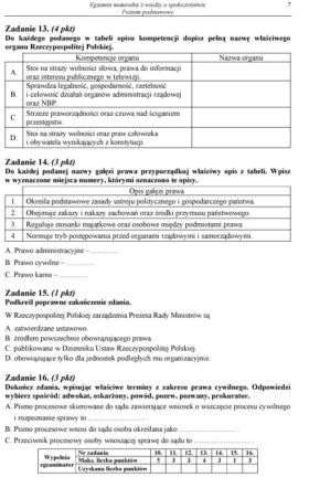 MATURA 2012, WOS poziom PODSTAWOWY - ARKUSZE, PYTANIA, ZADANIA, ODPOWIEDZI