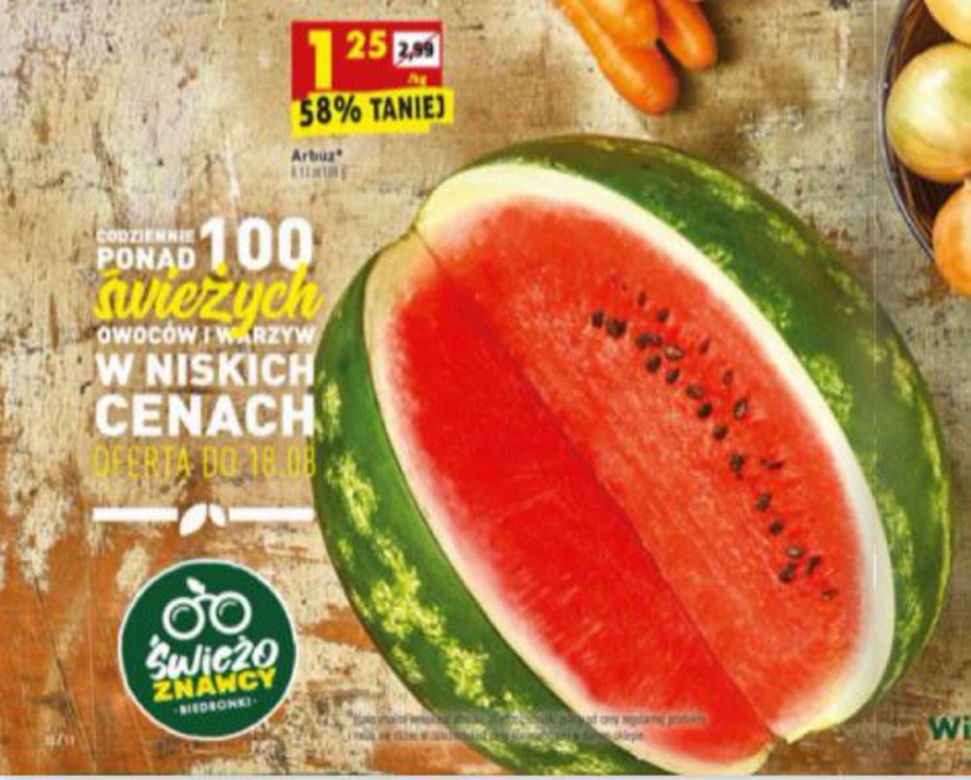  Promocje w Biedronce od 16.08